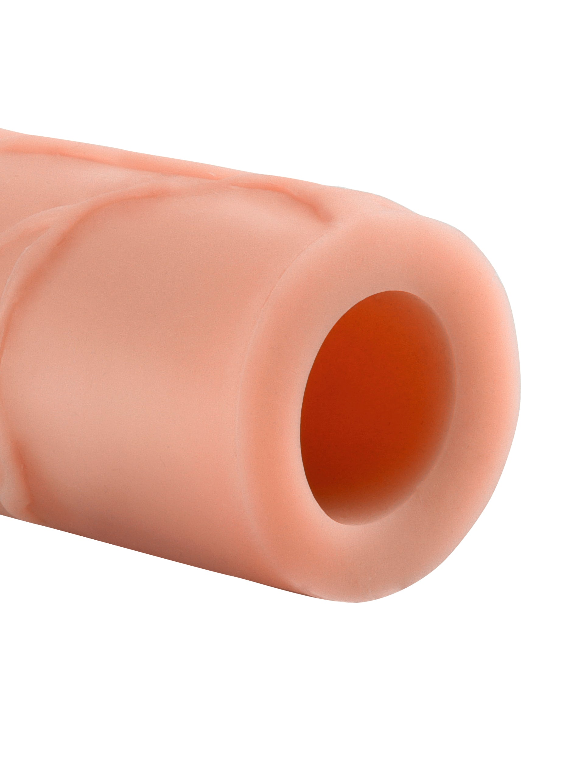 Fantasy X-tensions Mega 1 Inch Extension – Flexible Fanta Flesh Penis Extension > Sex Toys For Men > Penis Sleeves