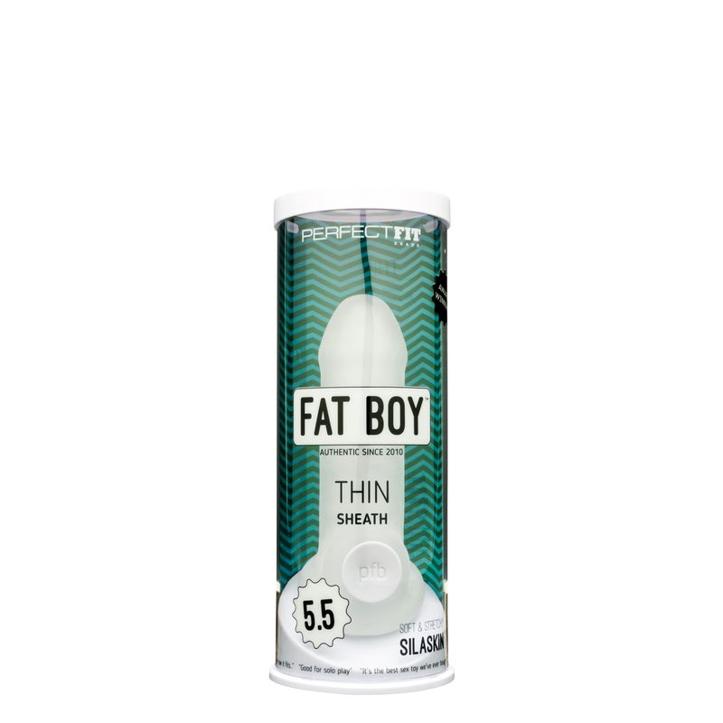 Fat Boy Thin Sheath 5.5 Inch – Sleeve Adding 0.5 Inch Girth Enhancer Sex Toy > Sex Toys For Men > Penis Sleeves