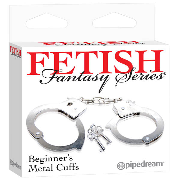 Fetish Fantasy Series Beginner Metal Cuffs for Intimate Bondage Play > Bondage Gear > Handcuffs