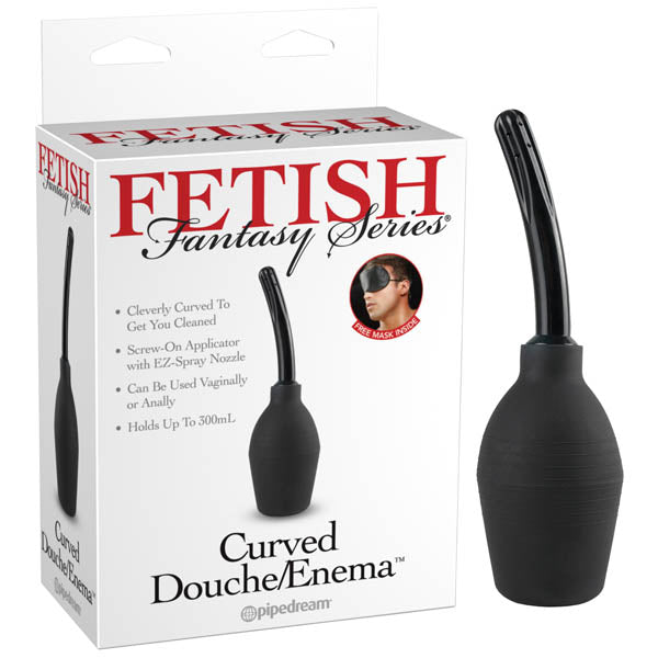 Fetish Fantasy Series Curved Silicone-Based Douche Enema System Cleanser > Essentials > Douches Main image