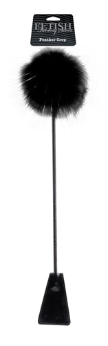 Fetish Fantasy Series Limited Edition Feather Crop Whips & Paddles