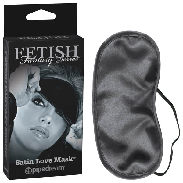 Fetish Fantasy Series Limited Edition Satin Love Mask Eye Mask Black Masks