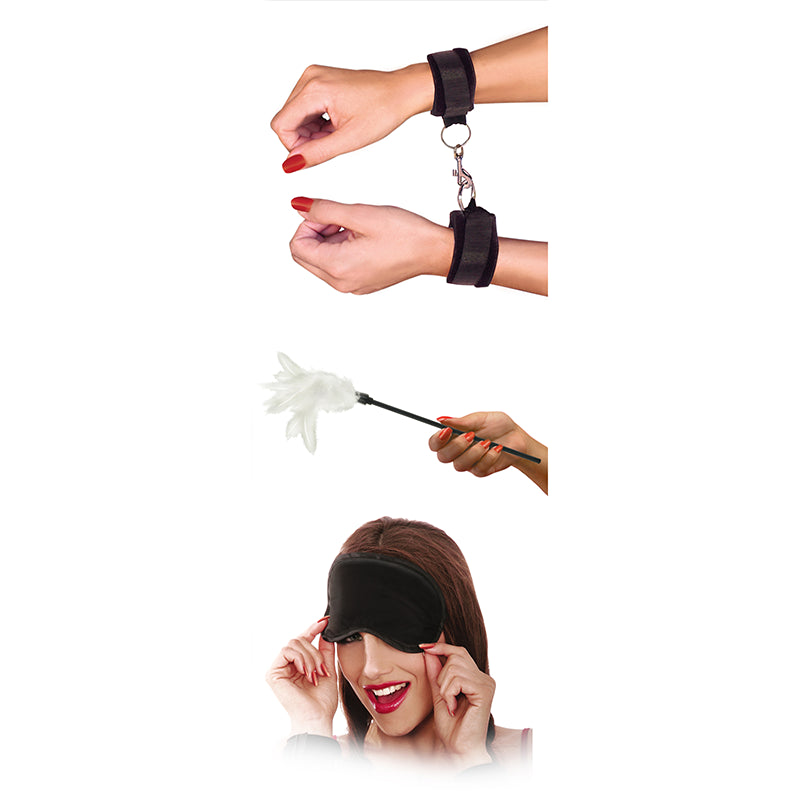 Fetish Fantasy Series Sensual Seduction Kit Three Piece Set > Bondage Gear > Restraints