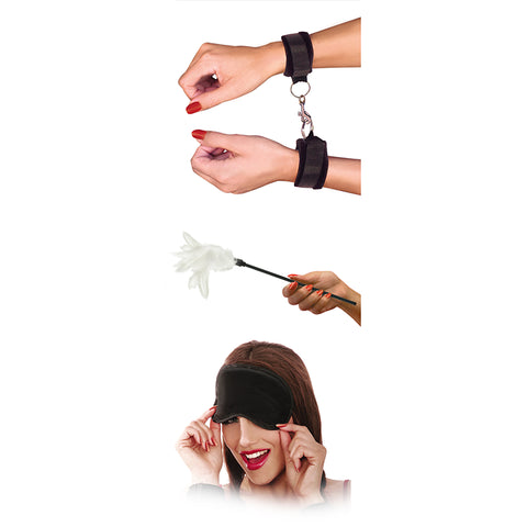 Fetish Fantasy Series Sensual Seduction Kit Three Piece Set > Bondage Gear > Restraints