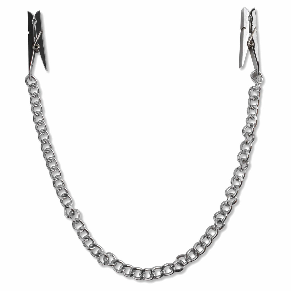 Fetish Fantasy Series Metal Nipple Chain Clamps – Metal Nipple Clips > Sex Toys > Nipple Clamps Main image