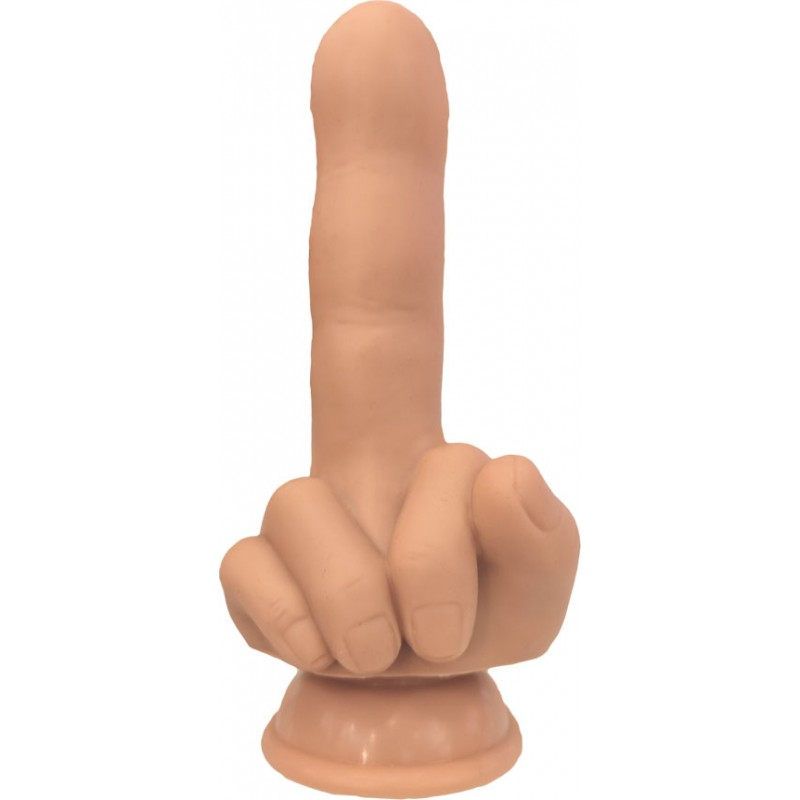 Finger Fest Dildo Flip Off 4.75 Inch Flesh > Dildos > Other Dildos Main image