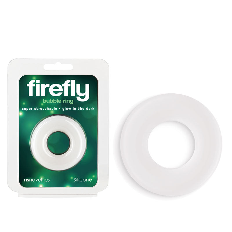 Firefly Bubble Ring Medium Glow in the Dark Cock Ring Super Stretch COCK RINGS