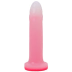 Tantus Flurry Dual Density Rose Quartz – 7 Inch G-Spot Dildo > Dildos > Strap On Dildos
