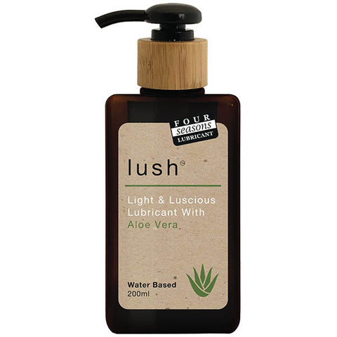 Four Seasons Lush Aloe Vera Lubricant 200ml Water Based Lube