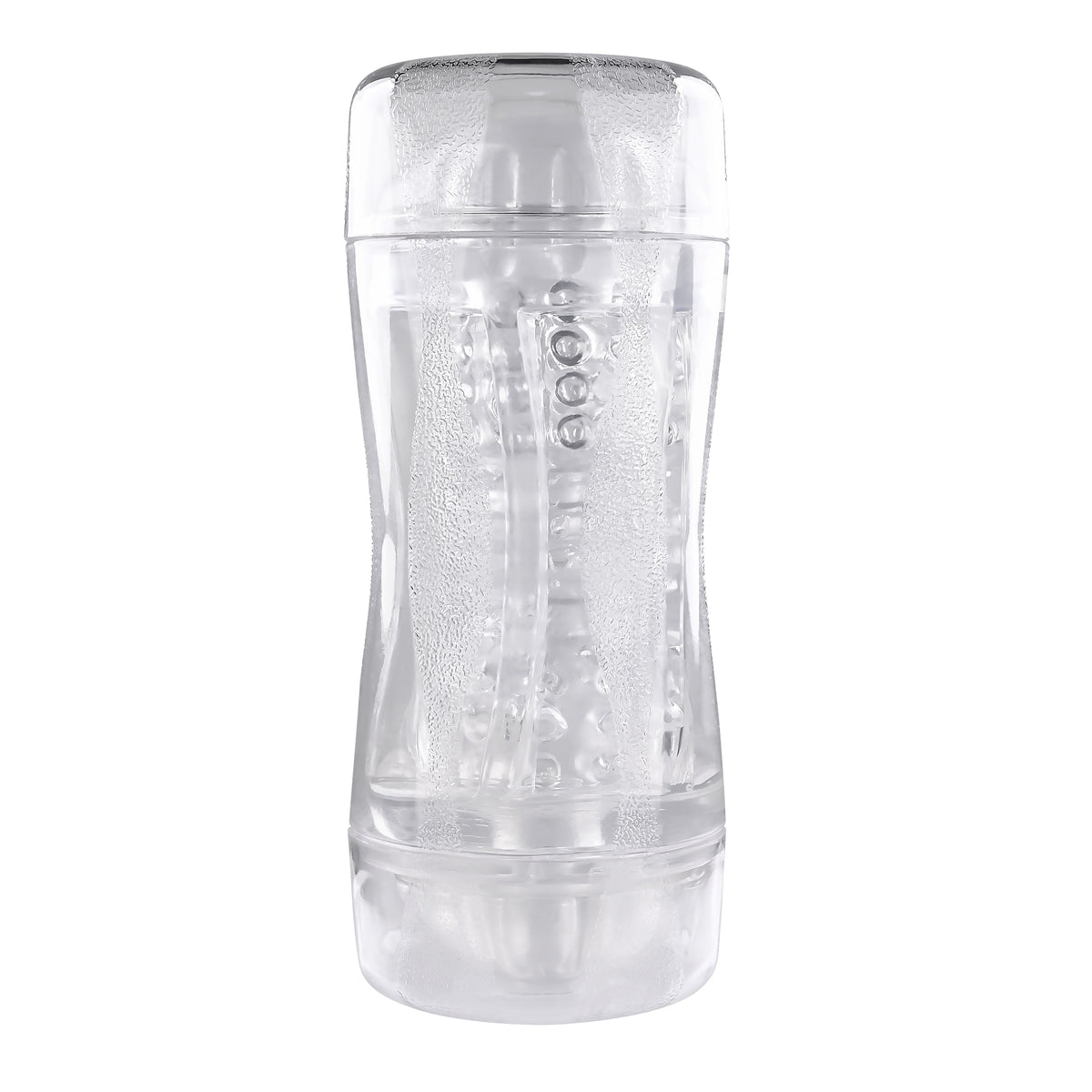 Gender X Double Fantasy – Dual-Ended Transparent Stroker > Sex Toys For Men > Masturbators Cup