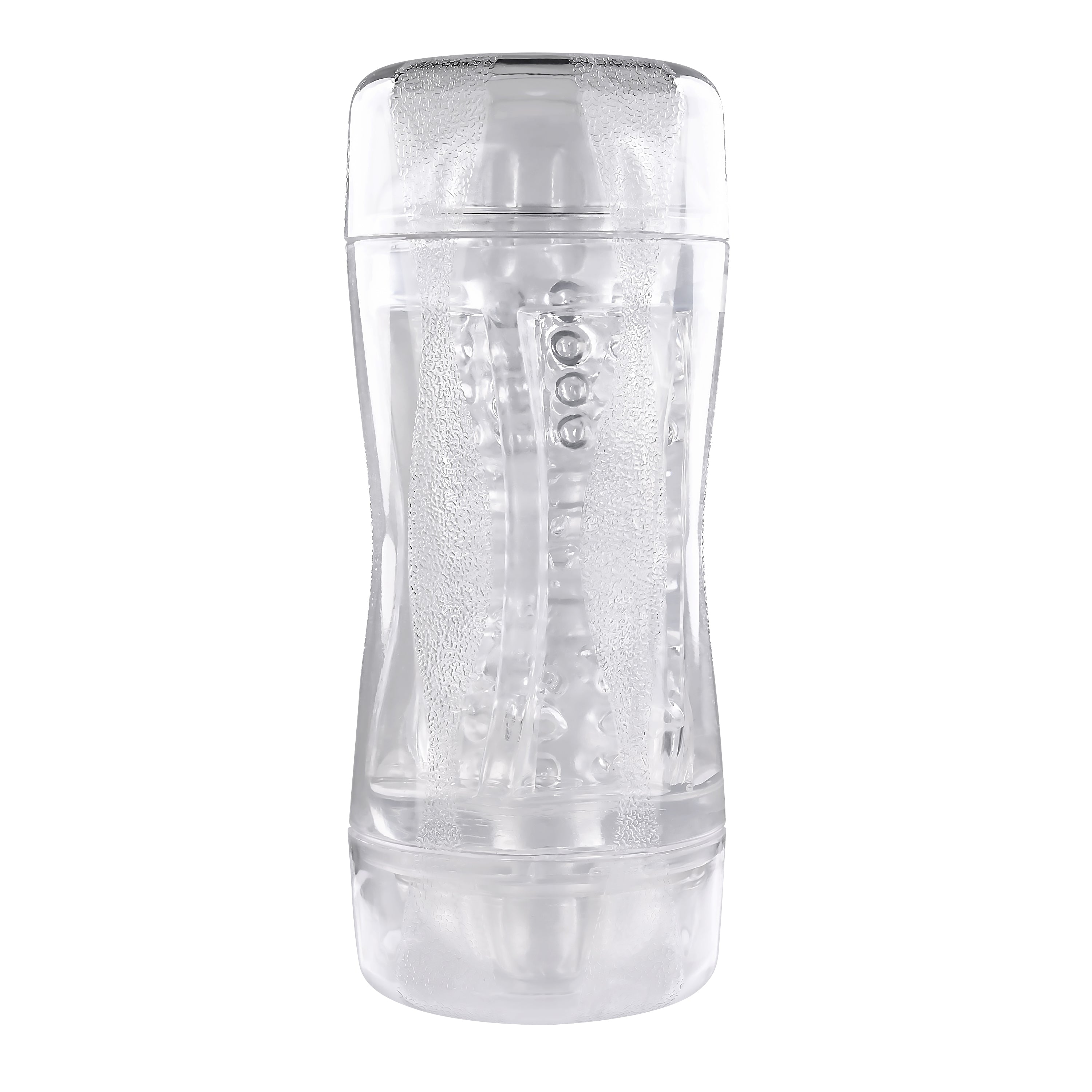 Gender X Double Fantasy – Dual-Ended Transparent Stroker > Sex Toys For Men > Masturbators Cup