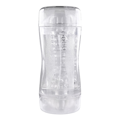 Gender X Double Fantasy Double Ended Stroker for Versatile Pleasure Strokers - Manual