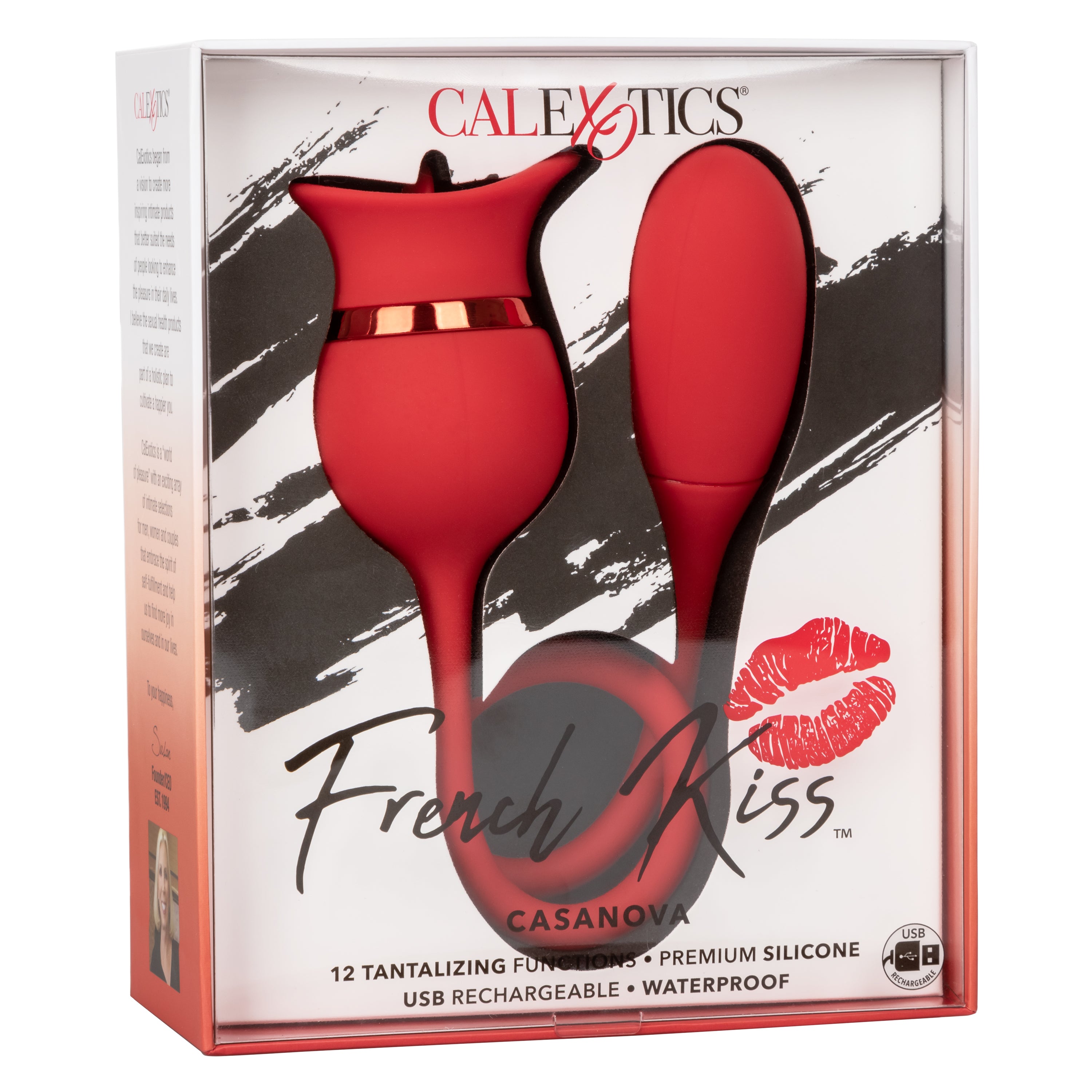 Casanova French Kiss – Dual Motor Vibrating Bullet Teaser Vibrator > Vibrators > Finger Vibrators