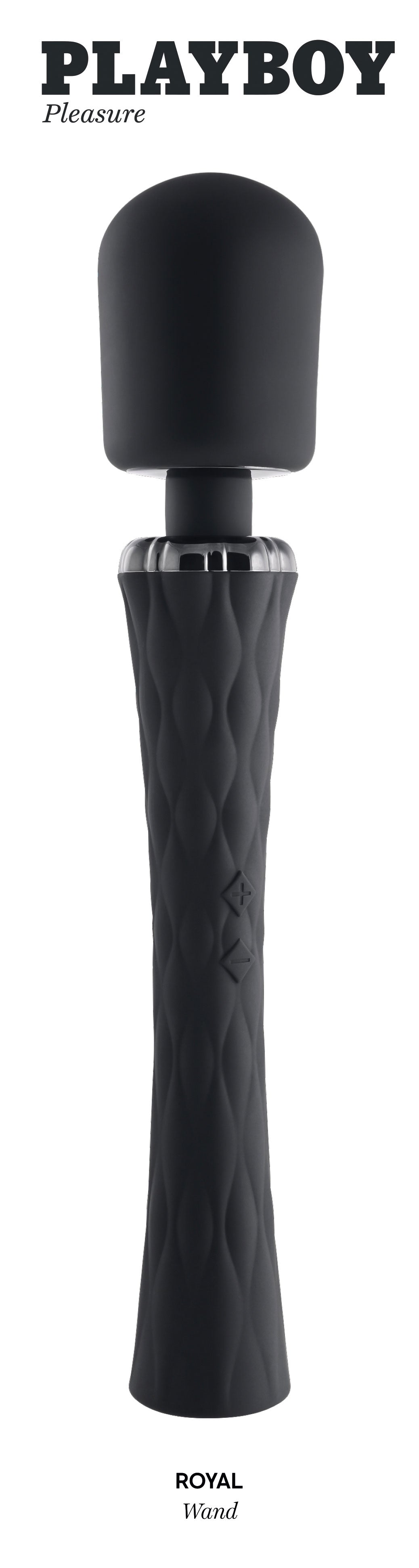 Playboy Pleasure ROYAL Velvet Silicone Wand Vibrator > Sex Toys > Massage Wands