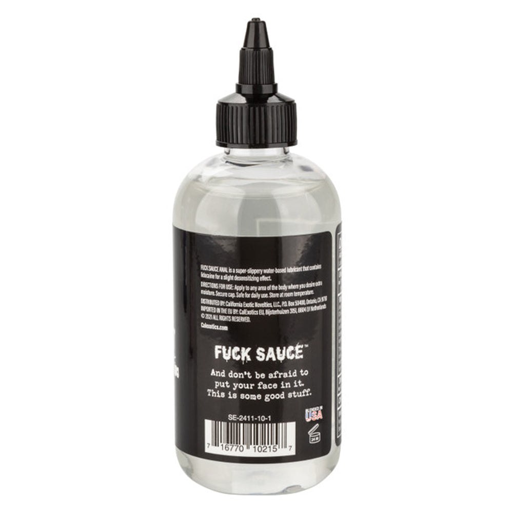 Fuck Sauce Anal Numbing Lubricant – Premium Water-Based Lidocaine-Infused 8oz > Lube > Speciality