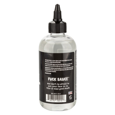 Fuck Sauce Anal Numbing Lubricant – Premium Water-Based Lidocaine-Infused 8oz > Lube > Speciality