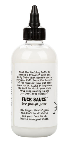 Fuck Sauce Cum Scented – Water-Based Personal Lubricant 8 fl Oz > Lube > Speciality Exempt