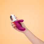 Fun Factory Miss Bi Grape 17 cm USB Rechargeable Rabbit Vibrator > Vibrators > Ladies > Rabbit