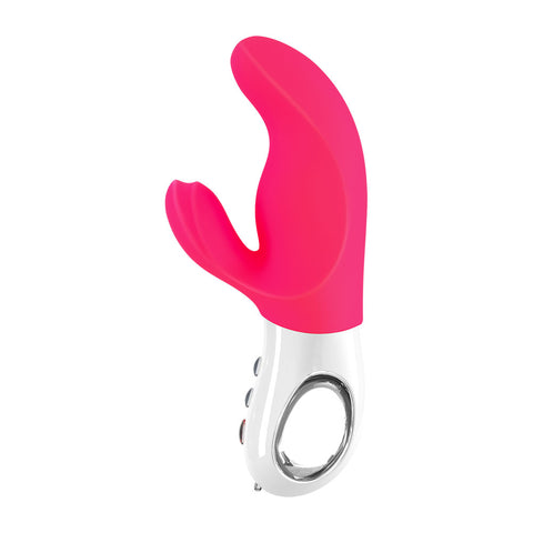 Fun Factory Miss Bi 17 Centimeter USB Rechargeable Rabbit Vibrator in Pink VIBRATORS-RABBIT