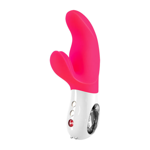 Fun Factory Miss Bi 17 Centimeter USB Rechargeable Rabbit Vibrator in Pink Pink VIBRATORS-RABBIT
