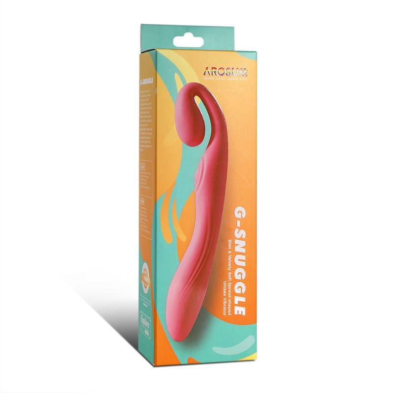 G Snuggle Ultrasoft Sprout Shaped Unisex Vibrator Secondary image