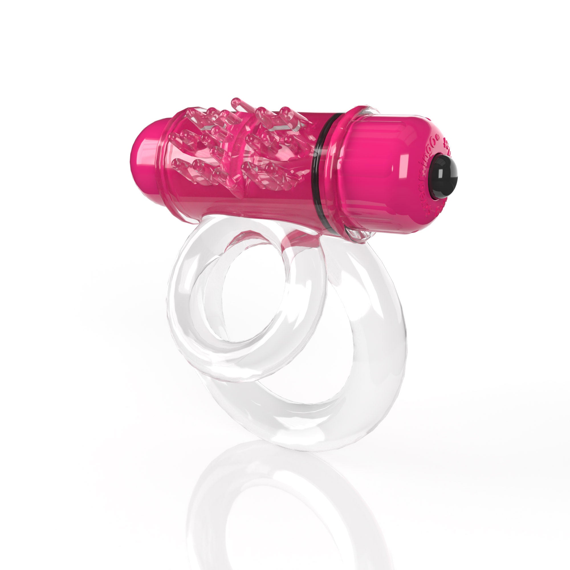 Double O 6 4T High Pitch Treble (Strawberry) > Cock Ring > Vibrating