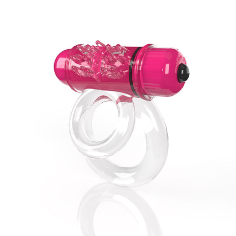 Double O 6 4T High Pitch Treble (Strawberry) > Cock Ring > Vibrating
