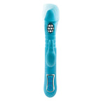 Adam & Eve Thrusting Triple Joy (Teal) – USB Rechargeable Rabbit Vibrator 25.4 cm > Vibrators > Ladies > Rabbit Multi