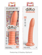 Dillio Platinum Wild Thing Peach 17.8 Centimeter Dong > Dildos > Neutral Dildos