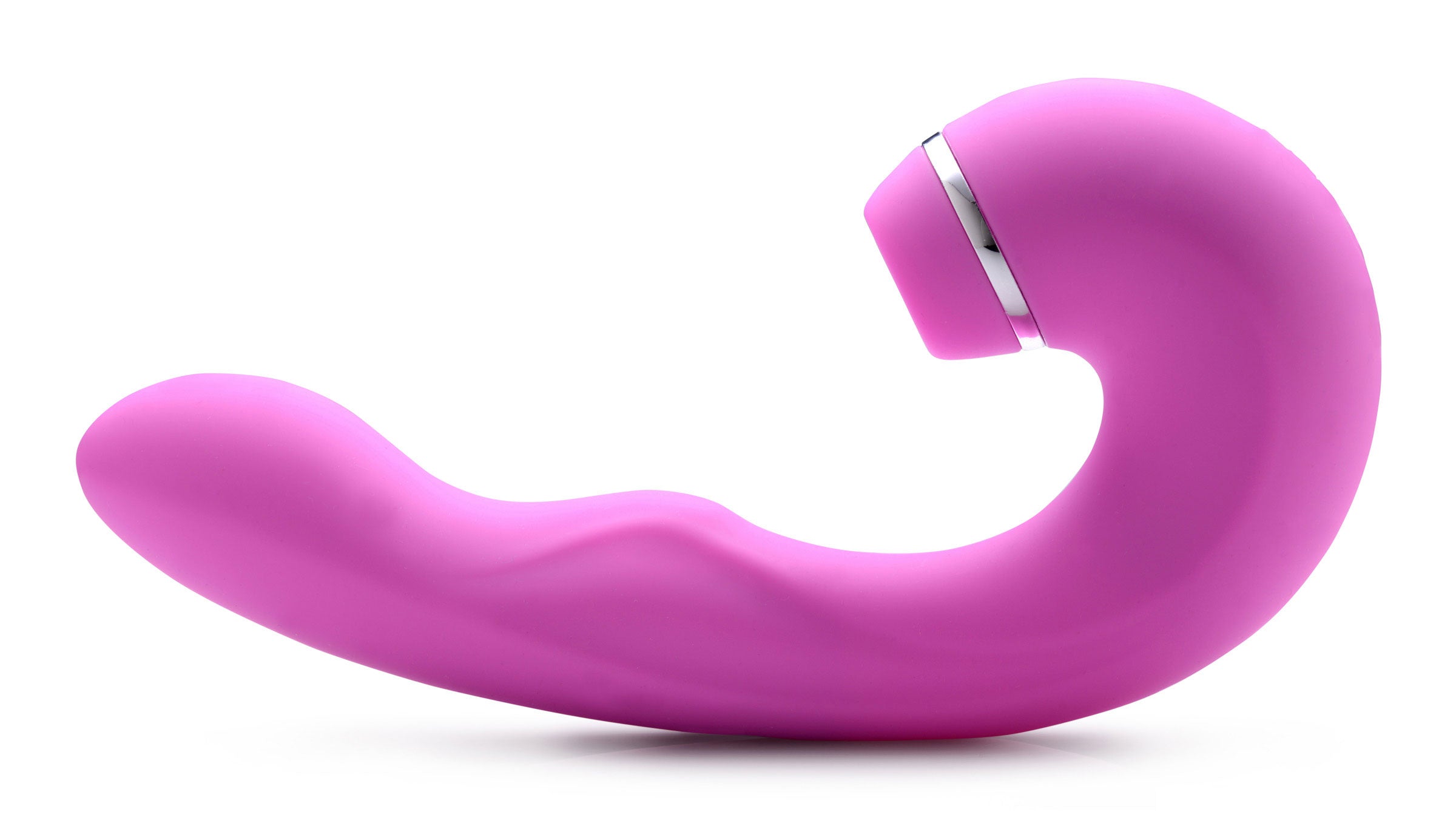 Inmi Shegasm 5 Star Tapping G-Spot Vibe with Suction Pink Vibrators - G Spot