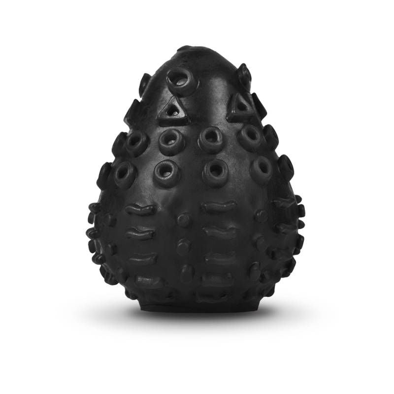 GEgg Masturbator Black 6.5cm Compact Size for Pleasure Strokers - Cup|Egg