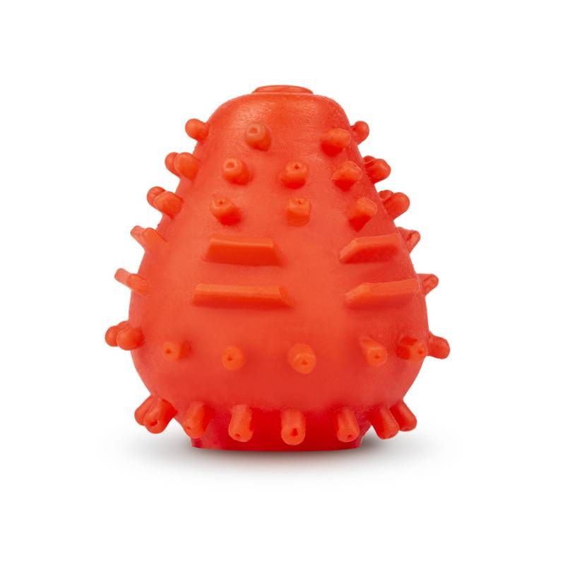 GEgg Masturbator Red 6.5cm Compact Pleasure Sleeve Strokers - Cup|Egg