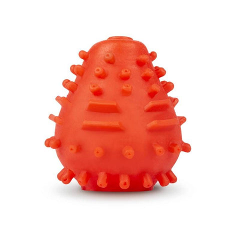 GEgg Masturbator Red 6.5cm Compact Pleasure Sleeve Strokers - Cup|Egg
