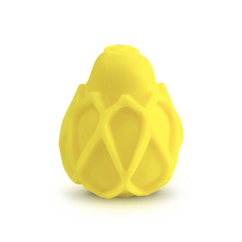 GEgg Masturbator Yellow 6.5cm Compact Pocket Sleeve Strokers - Cup|Egg