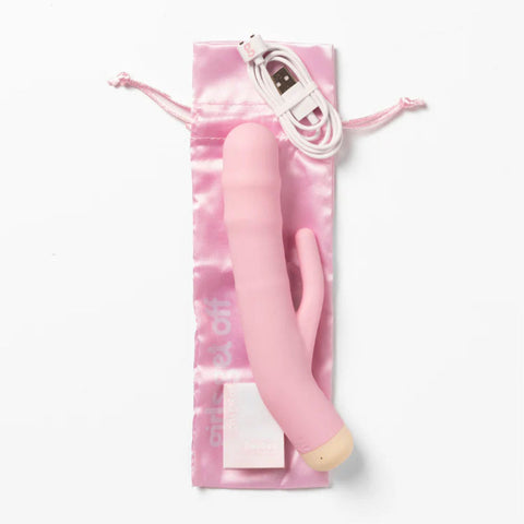 Girls Get Off DeeDee 19cm USB Rechargeable Rabbit Vibrator VIBRATORS-RABBIT