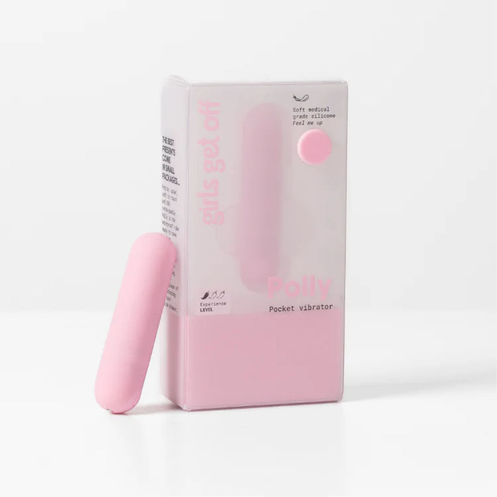 Girls Get Off Polly USB Rechargeable Bullet Vibrator 6.3 cm Pink BULLETS & EGGS