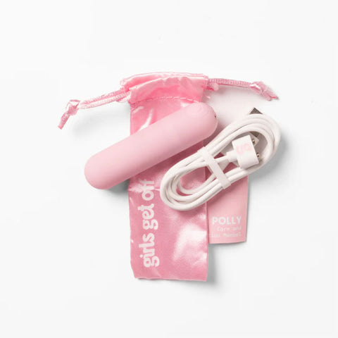 Girls Get Off Polly USB Rechargeable Bullet Vibrator 6.3 cm BULLETS & EGGS