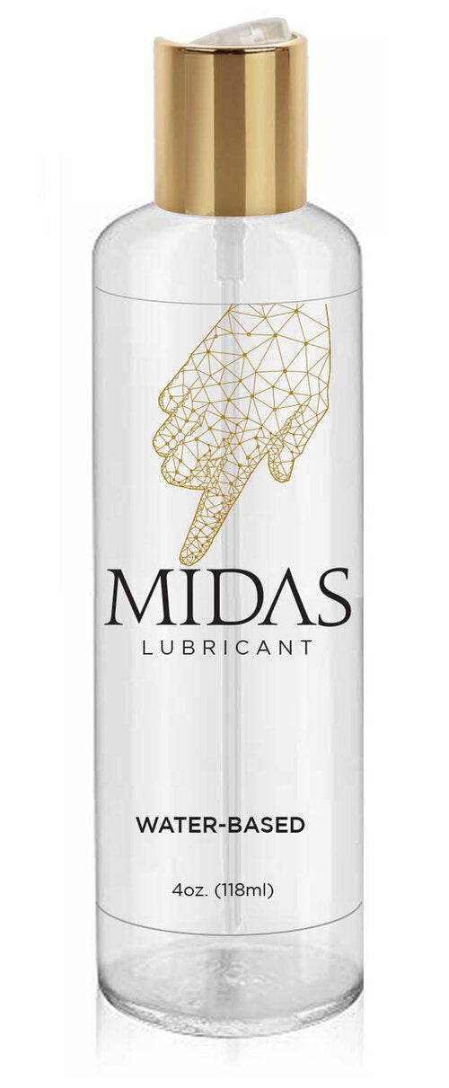 Midas Water Based Lubricant 118ml Bottle Smooth Intimate Gel > Lube > Water Based