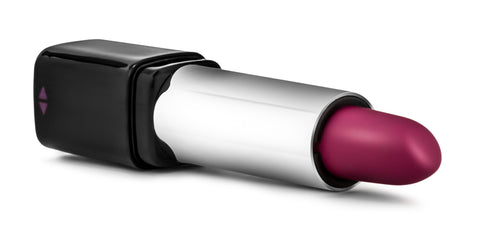 Rose Lipstick Vibe Black 4 Inch Compact Pleasure Toy > Vibrators > Mini Vibrators
