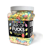 Jar of Fucks I Have to Give – Fruit Flavored Candy Jar Default Title > Novelties > Candy & Edible Items