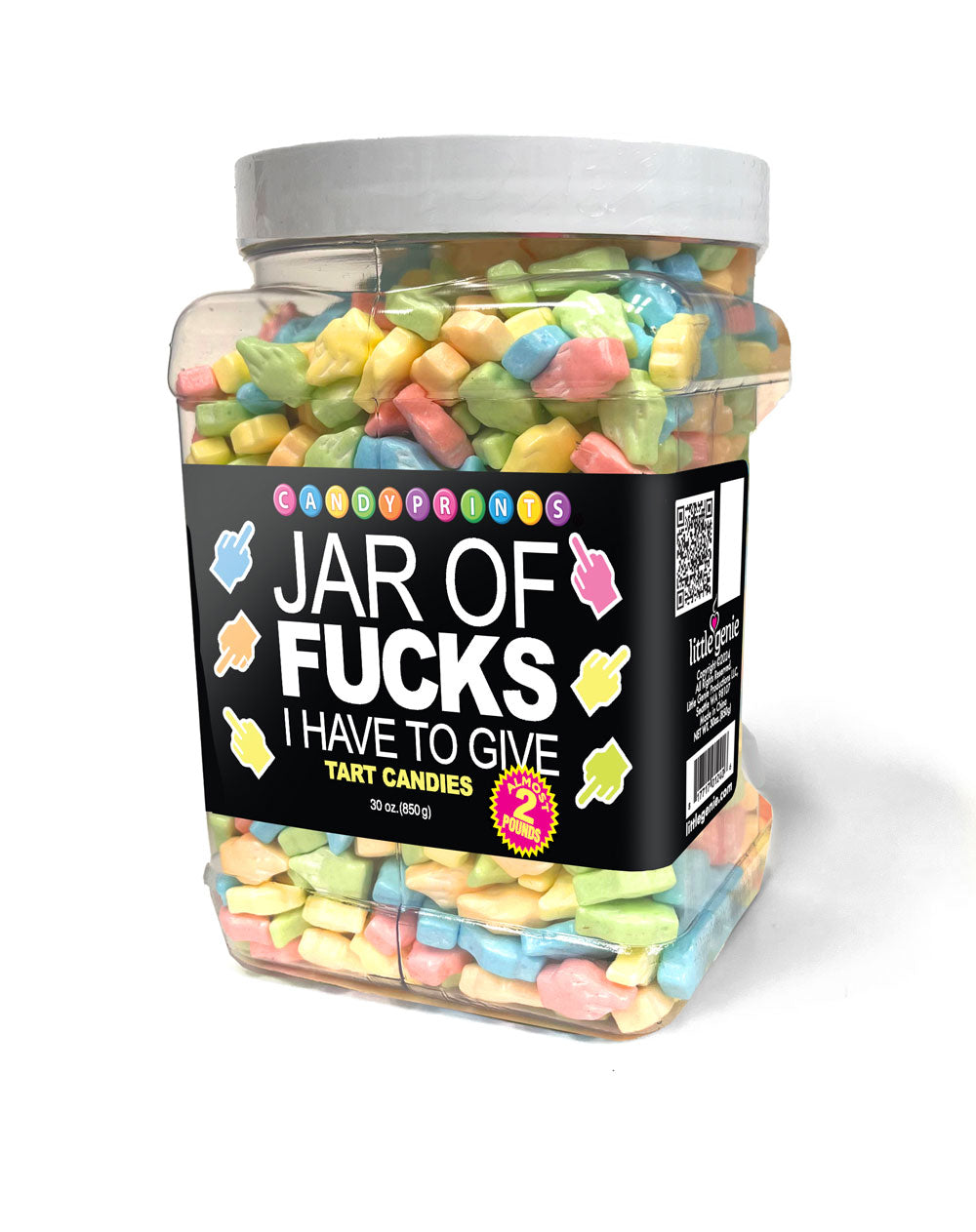 Jar of Fucks I Have to Give – Fruit Flavored Candy Jar Default Title > Novelties > Candy & Edible Items