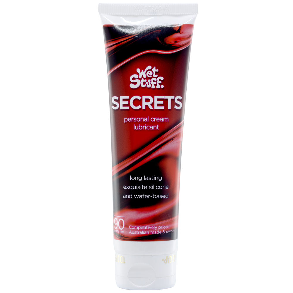 Wet Stuff Secrets Silicone-Based Silicone Lotion Lubricant 90g > Lube > Hybrid