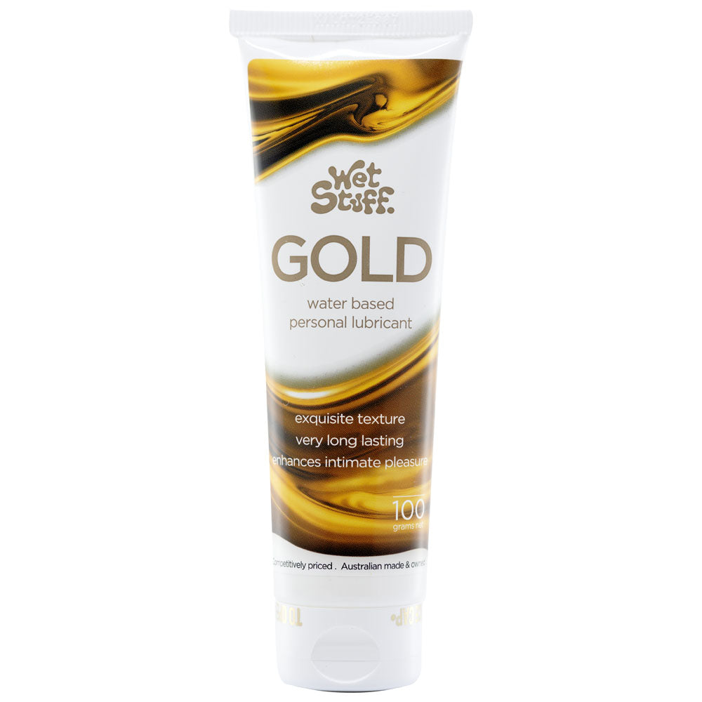 Wet Stuff Gold – Long-Lasting Clear Water-Based Lubricant Secondary image