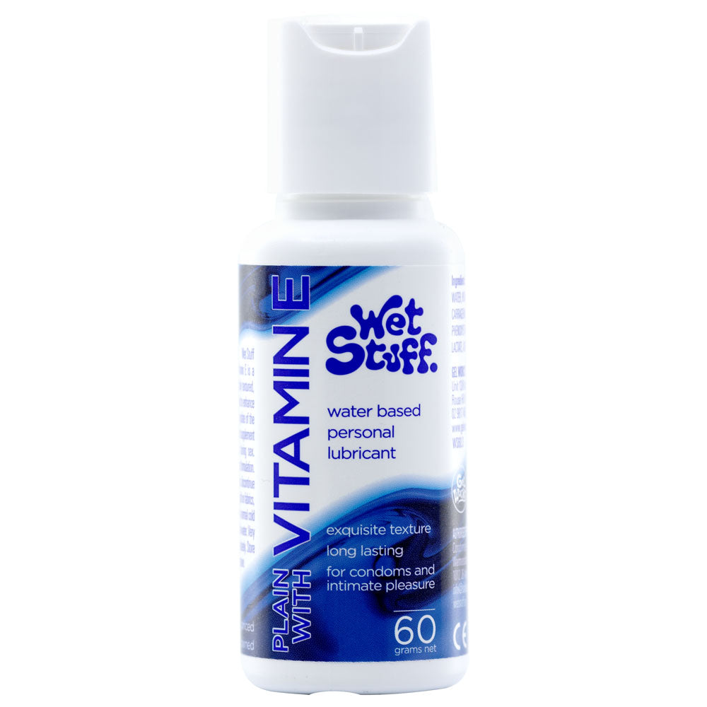 Wet Stuff Plain Enriched With Vitamin E – Water-Based Lubricant > Lube > Water Based Main image