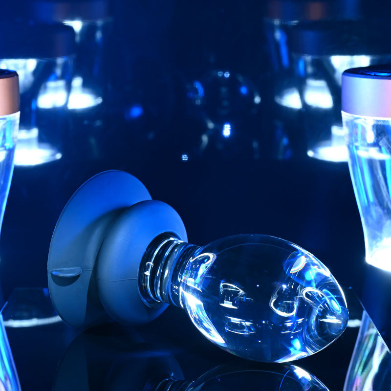 Gender X Crystal Ball - Glass Butt Plug with Suction Base 10.1cm > Glass > Toys