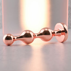 Gender X GOLD DIGGER Large - Large Butt Plug with Black Gem Base GENDER EXPRESSION