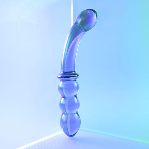 Gender X Lustrous Galaxy Wand 18.5 cm Violet Glass Massager > Sex Toys > Glass