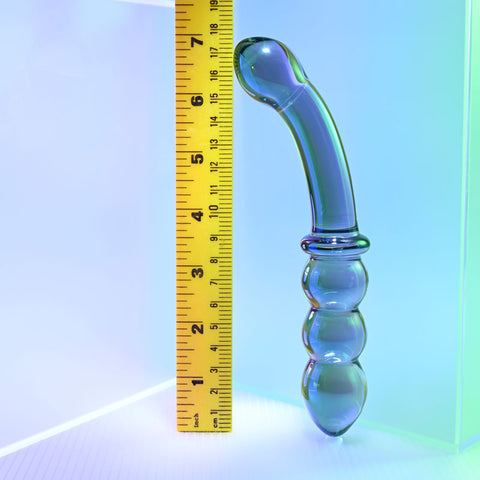 Gender X Lustrous Galaxy Wand 18.5 cm Violet Glass Massager > Sex Toys > Glass