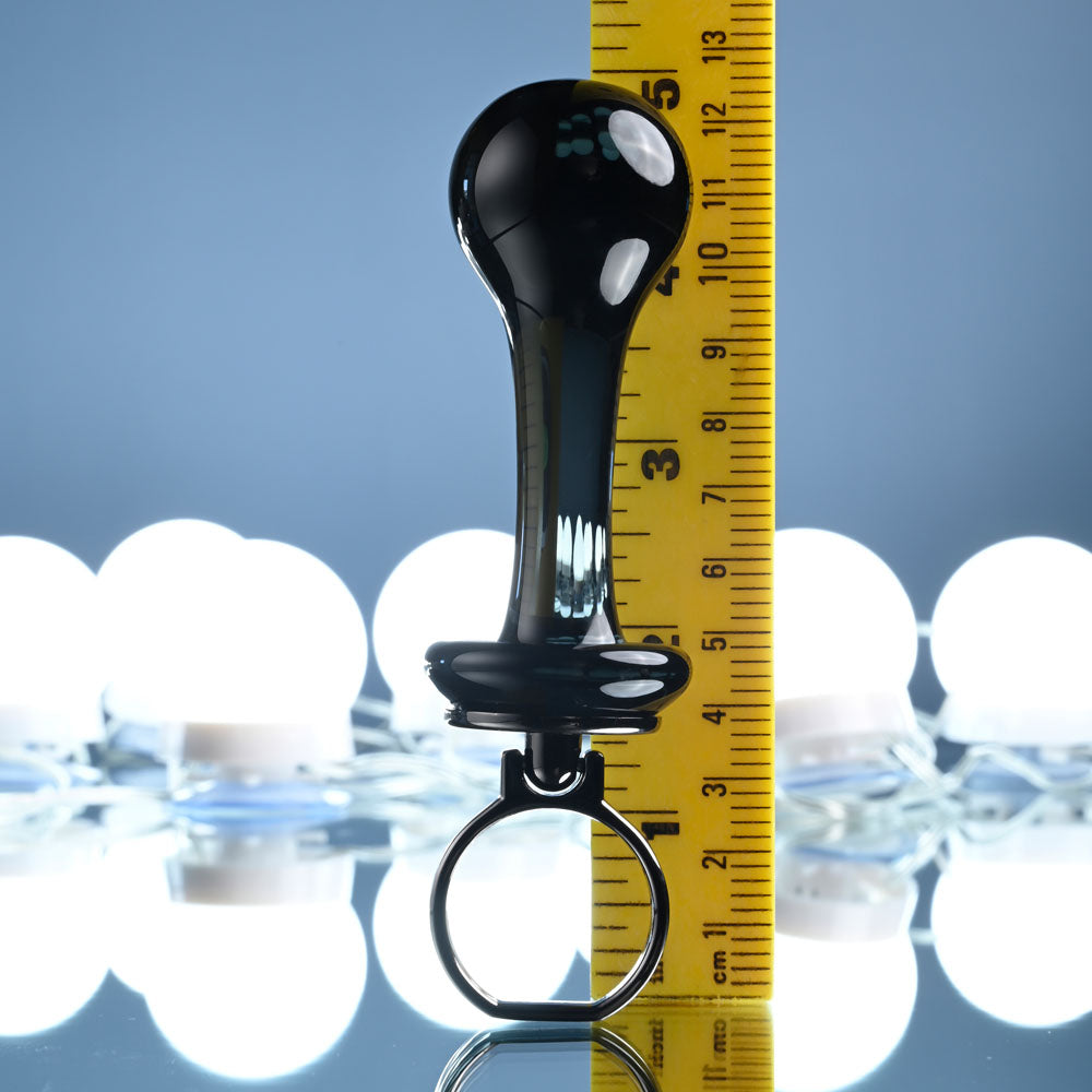Gender X Blow Pop (Black) – Glass Butt Plug > Glass > Toys