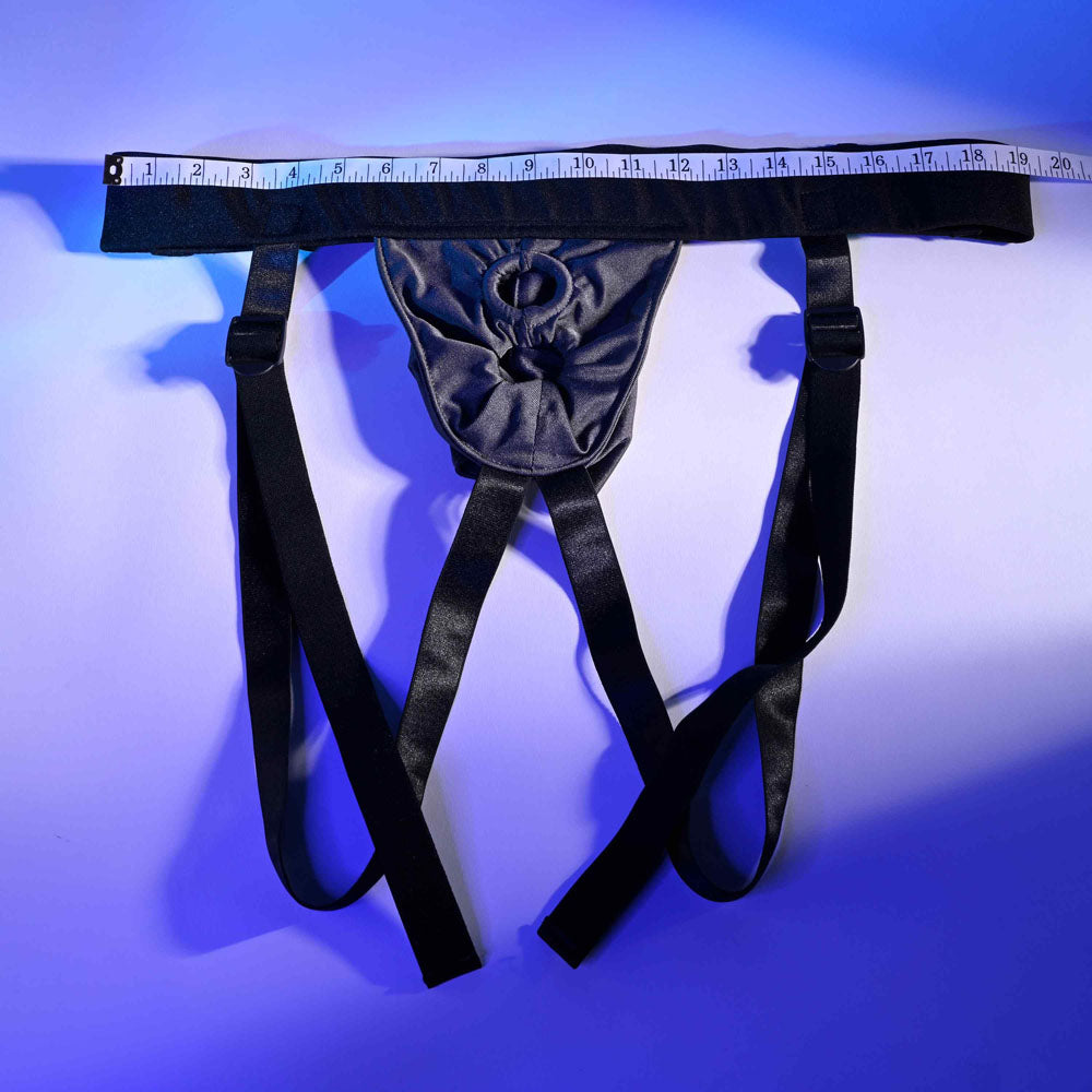 Gender X DOUBLE RIDER Adjustable Harness 71-122 cm > Dildos > Strap On Harnesses